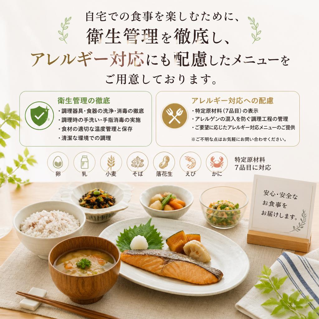 安心・安全への配慮